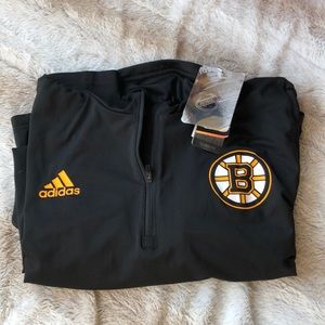 Bruins 1/4th zip men’s long sleeve shirt